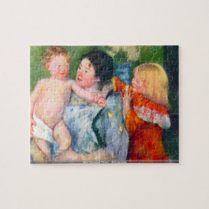 Mary Stevenson Cassatt - After the bath puzzle