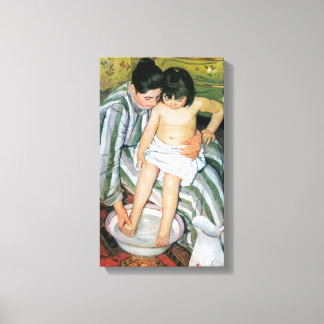 Mary Stevenson Cassatt - The bath Canvas Print