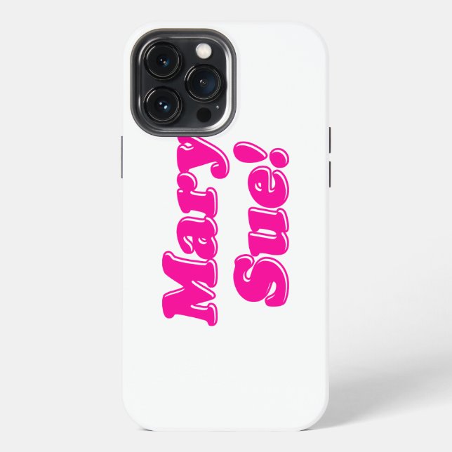 Mary Sue! iPhone Case (Back)