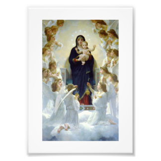 Mary with Angels - Regina Angelorum Photo Print
