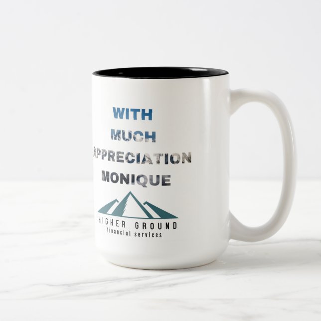 Maryann Two-Tone Coffee Mug (Right)