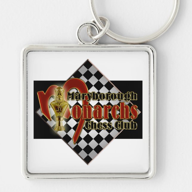 Maryborough Monarchs Chess Club Keychain (Front)