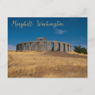 Maryhill Washington Stonehenge War Memorial Postcard