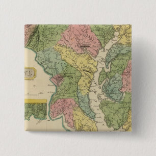 Maryland 2 Inch Square Button