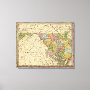 Maryland 6 canvas print