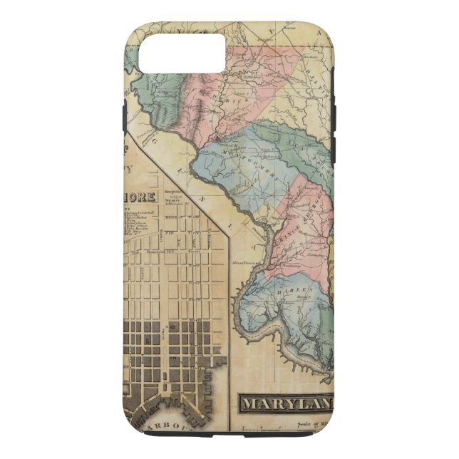 Maryland 8 Case-Mate iPhone case (Back)