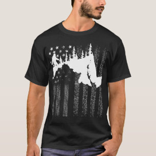 Maryland American Flag T-Shirt
