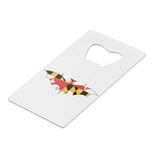 Maryland Bat Credit Card Bottle Opener