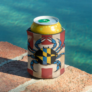 Maryland Blue Crab Can Cooler