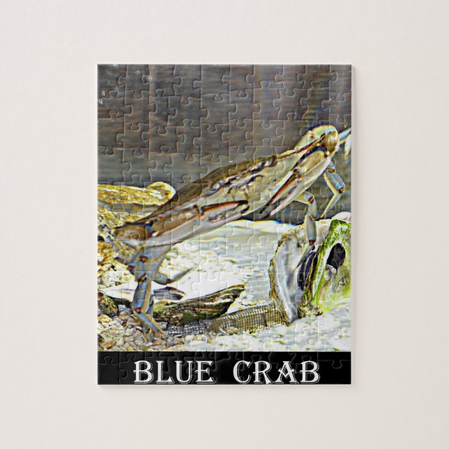 Maryland Blue Crab Jigsaw Puzzle (Vertical)