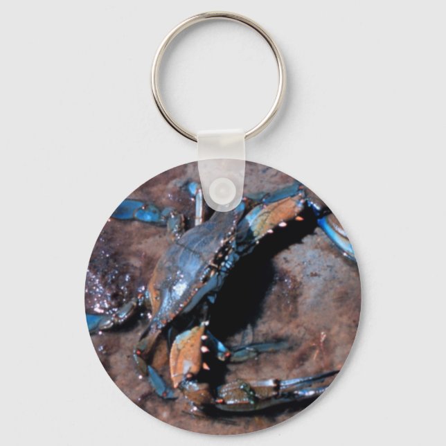 Maryland Blue Crab Keychain (Front)