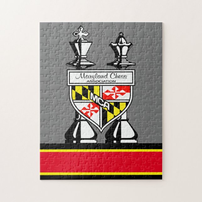 MARYLAND CHESS JIGSAW PUZZLE (Vertical)