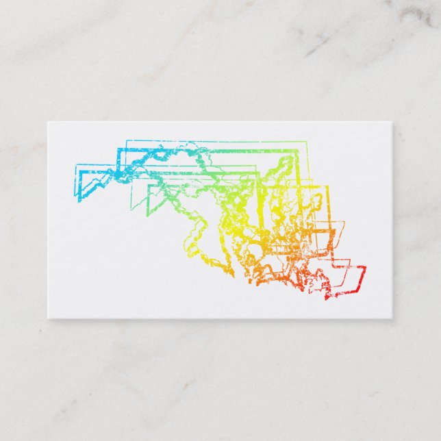 maryland chill blur business card (Front)