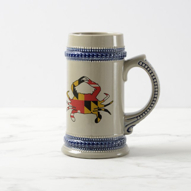 Maryland Crab Beer Stein (Right)