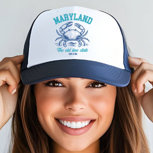 Maryland Crab Logo Hat – The Old Line State