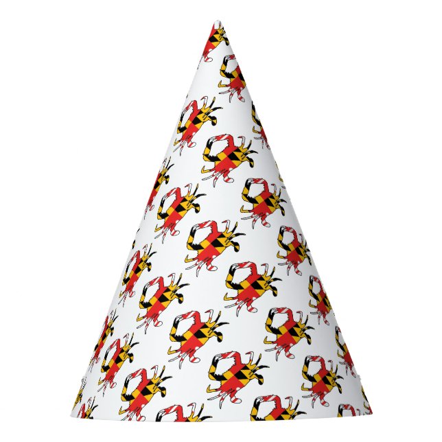 Maryland Crab Party Hat (Front)
