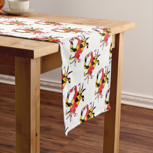 Maryland Crab Short Table Runner (In Situ)