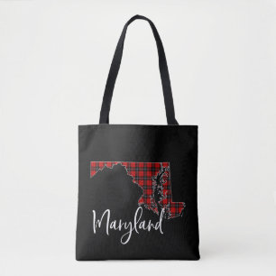 MARYLAND CRAB Tote Bag Canvas Tote Christmas