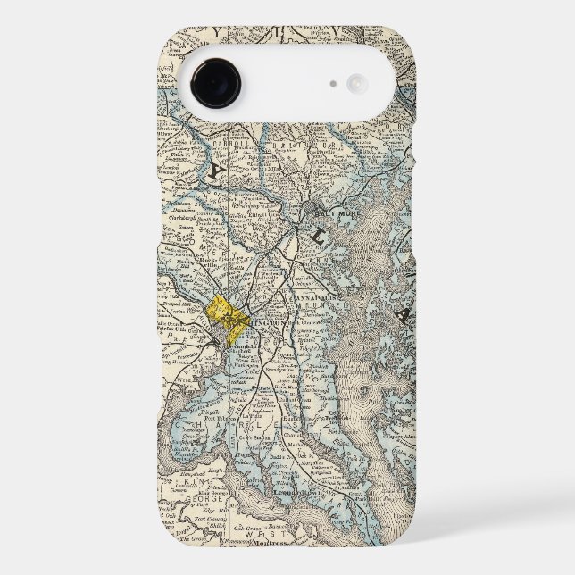 Maryland, DC, and Delaware Case-Mate iPhone Case (Back)