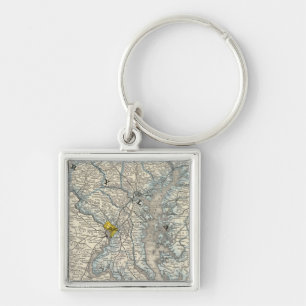 Maryland, DC, and Delaware Keychain