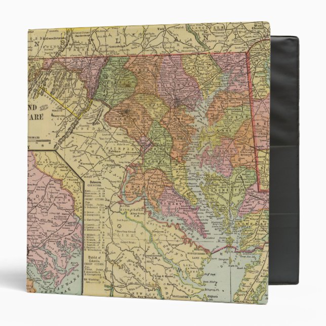 Maryland, Delaware Binder (Front/Inside)