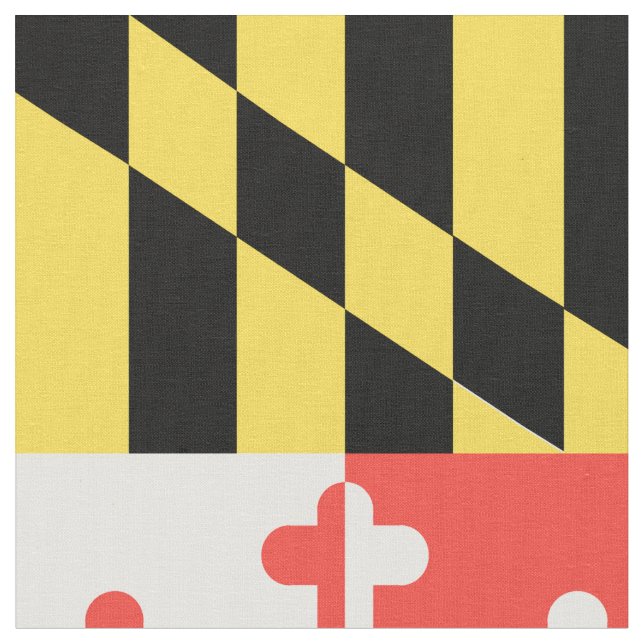 MARYLAND Flag 7x10 Fabric (Close Up)