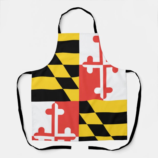 Maryland Flag  Apron (Front)