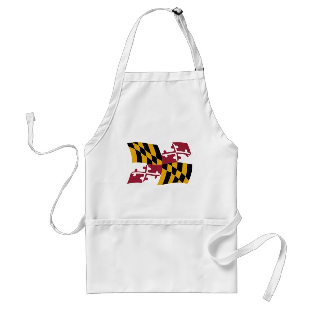 Maryland Flag Apron (Front)