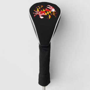 Maryland Flag Crab Golf Head Cover