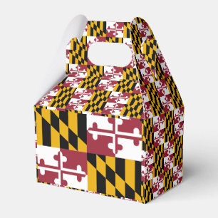 Maryland Flag Favor Box