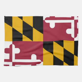 Maryland Flag Kitchen Towel