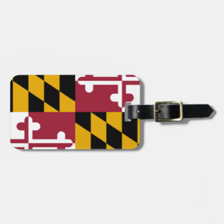 Maryland Flag Luggage Tag