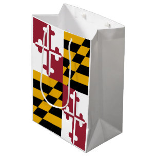 Maryland Flag Medium Gift Bag