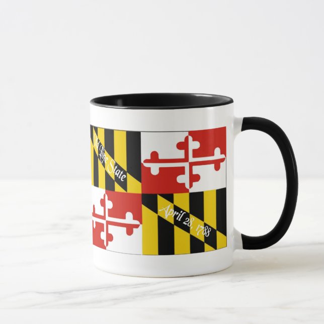 Maryland Flag Mug (Right)