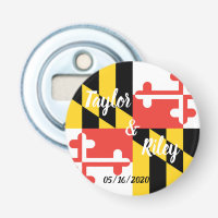 Maryland Flag Personalized