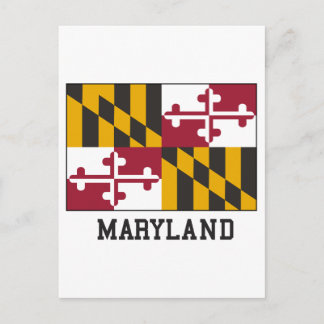 Maryland Flag Postcard