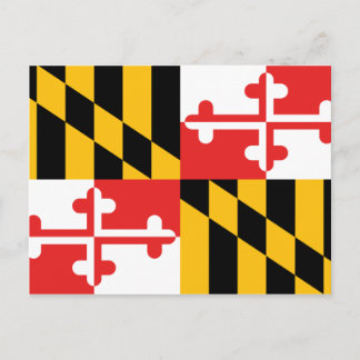 Maryland Flag Postcard
