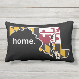 Maryland Flag/State home pillow