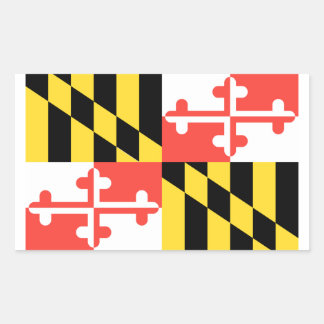 Maryland Flag Sticker