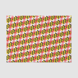Maryland Flag Tissue Paper