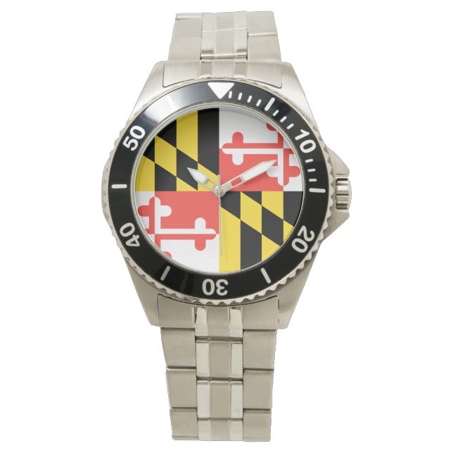 MARYLAND FLAG WATCH (Front)