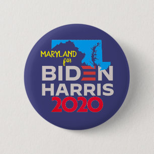Maryland for Biden Harris 2020 Button