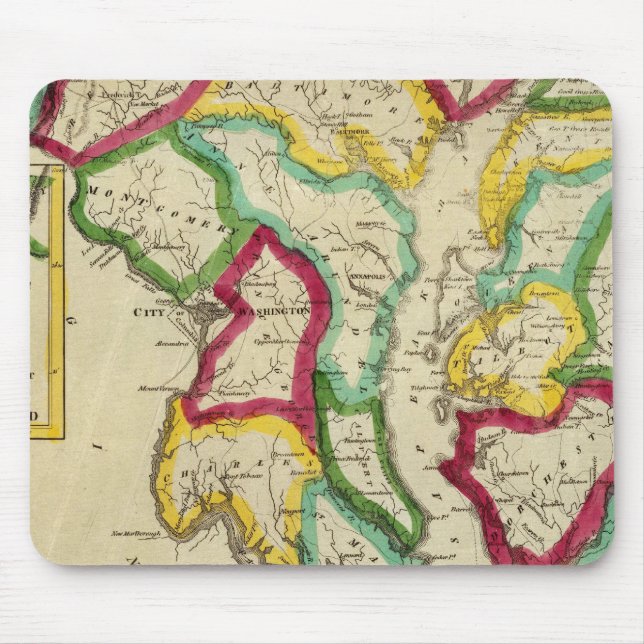Maryland General Atlas Mouse Pad (Front)