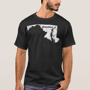 Maryland Grandma Grandmother children dressage  T-Shirt