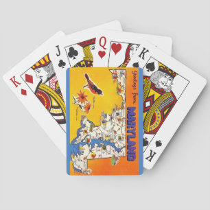 Maryland Greeting Playing Cards