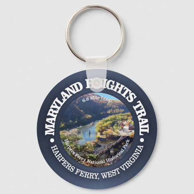 Maryland Heights Trail Keychain (Front)