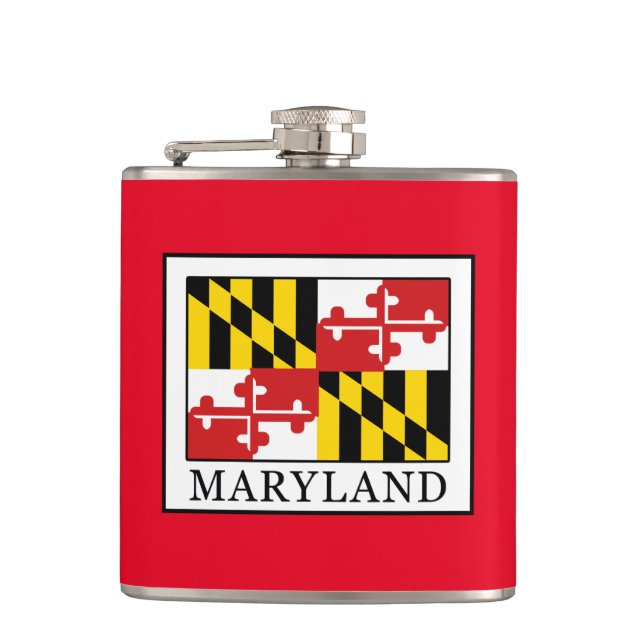 Maryland Hip Flask (Front)