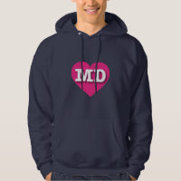 Maryland Hot Pink Heart - I love MD
