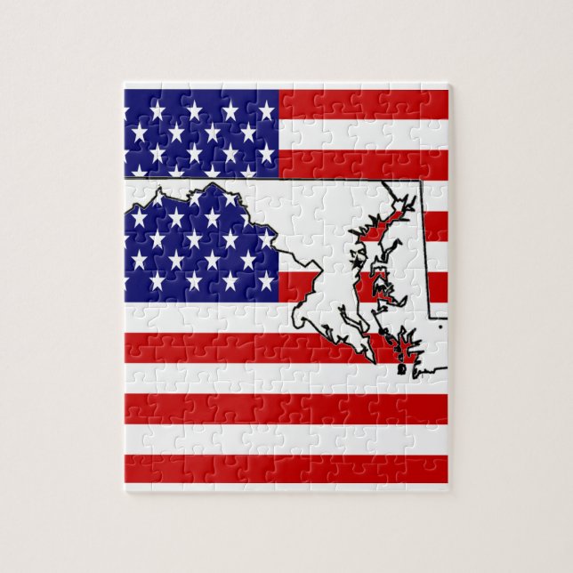 Maryland Jigsaw Puzzle (Vertical)