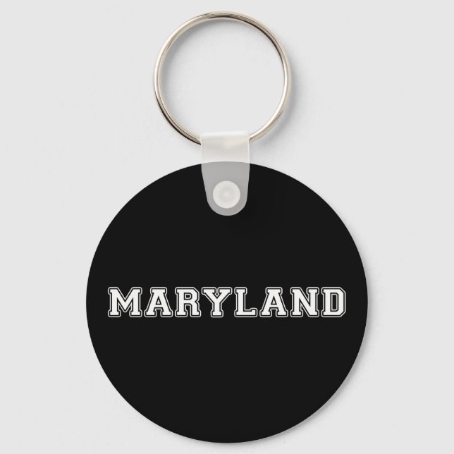 Maryland Keychain (Front)
